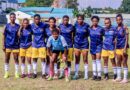 MUSANZE: Rurageretse hagati ya Padiri HAGABIMANA Ferdinand na bamwe mu bakinnyi n’ikipe ye “Fatima Women Football Club”.